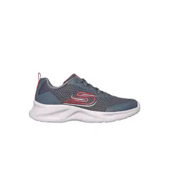 SKECHERS - Zapatilla Niño Dynamatic Gris