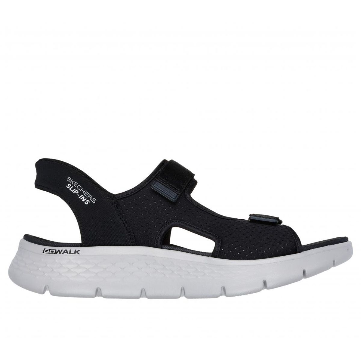 SKECHERS - Sandalia Hombre Skechers Slip-ins: Go Walk Flex Sandal Negro