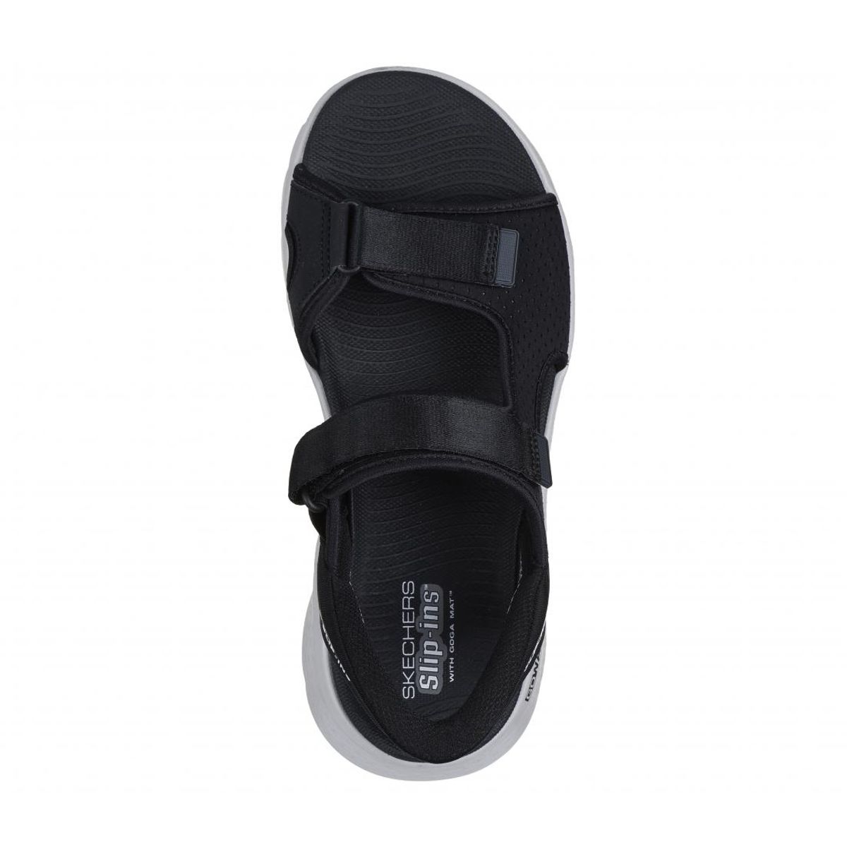 SKECHERS - Sandalia Hombre Skechers Slip-ins: Go Walk Flex Sandal Negro