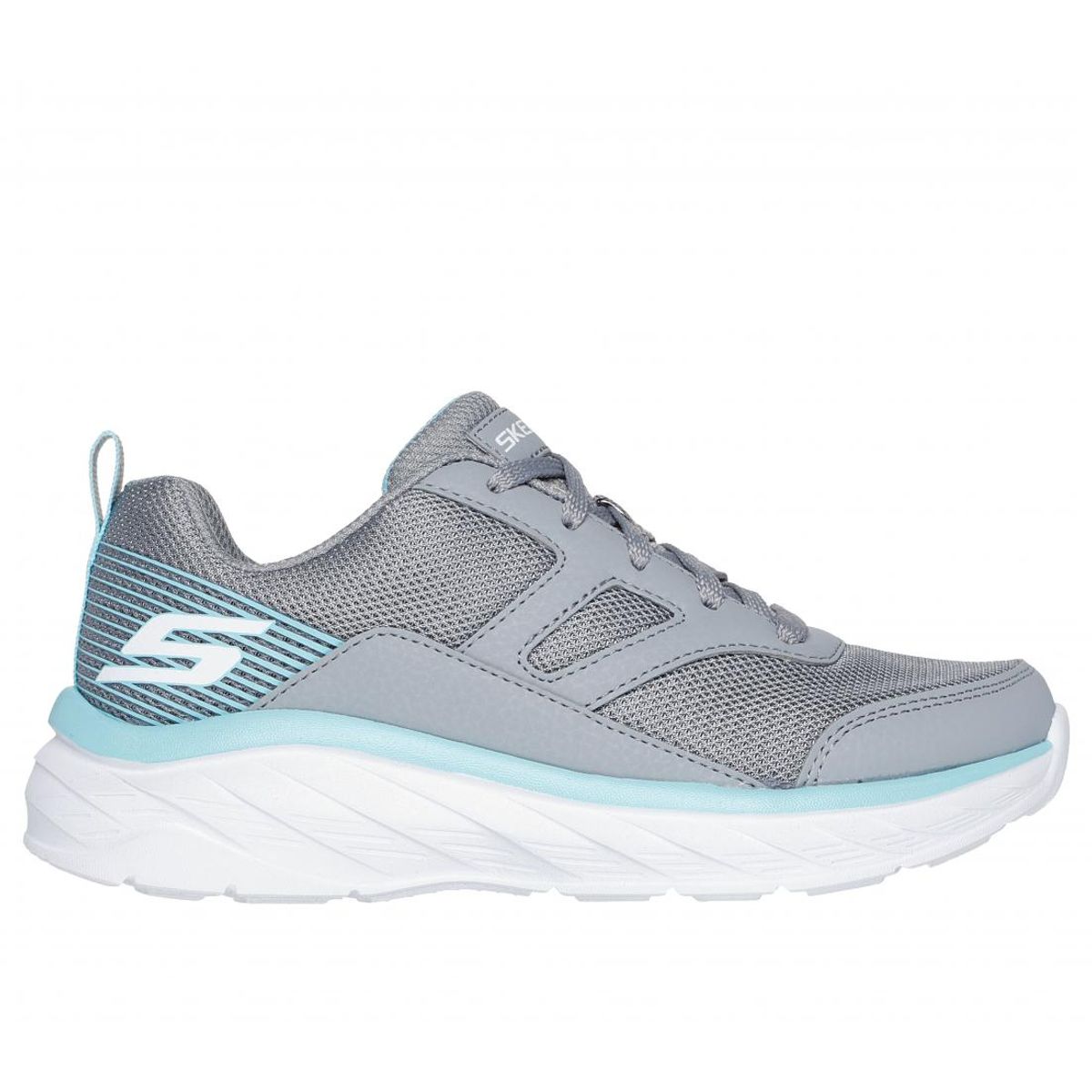 SKECHERS - Zapatilla Niña Boundless Unmatched Speed Gris Skechers
