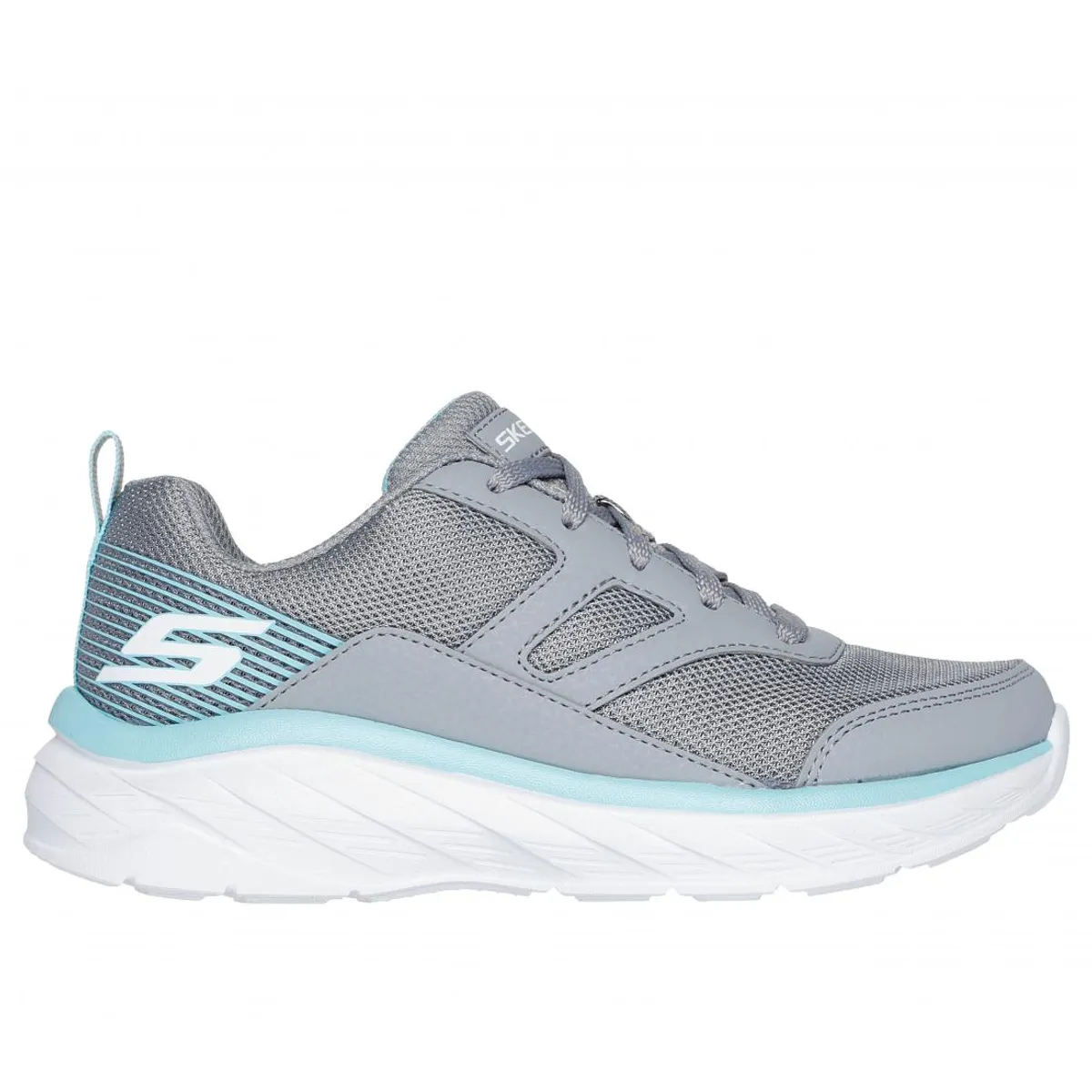 SKECHERS - Zapatilla Niña Boundless Unmatched Speed Gris Skechers