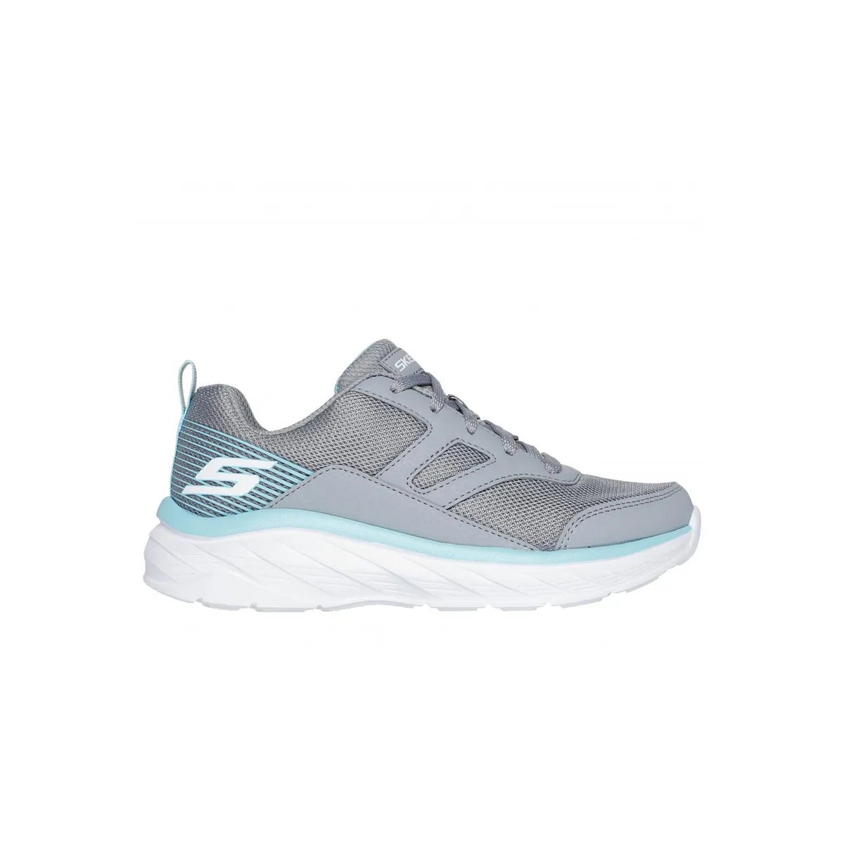 SKECHERS - Zapatilla Niña Boundless Unmatched Speed Gris Skechers