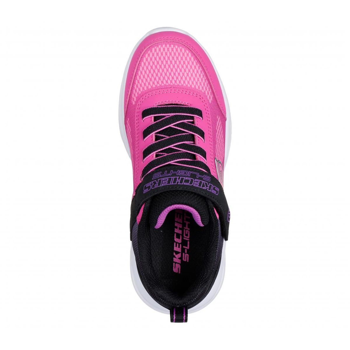 SKECHERS - Zapatilla Niña Skechers Sola Glow Ombre Deluxe Negro Skechers