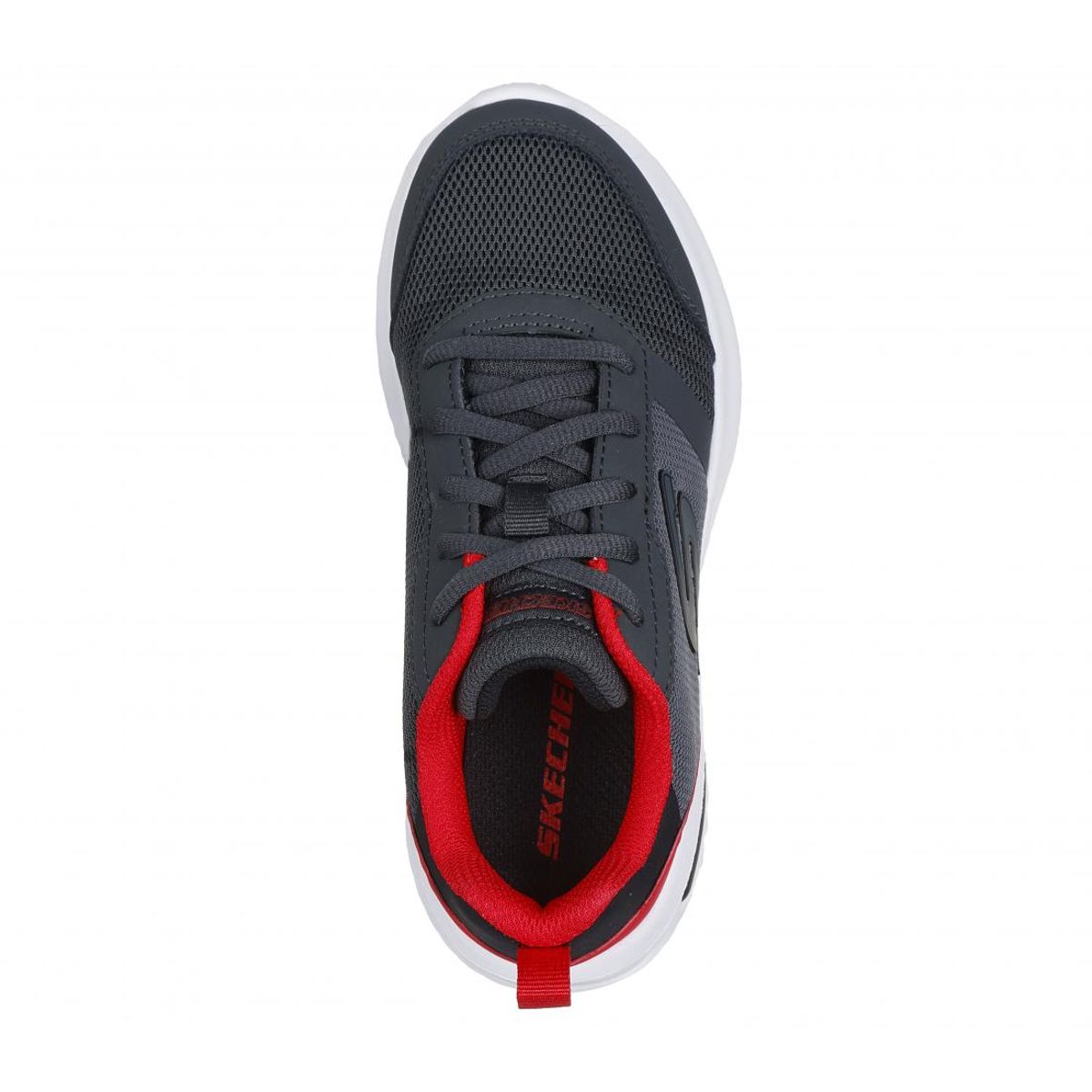 SKECHERS - Zapatilla Niño Bounder-Tech Gris Skechers