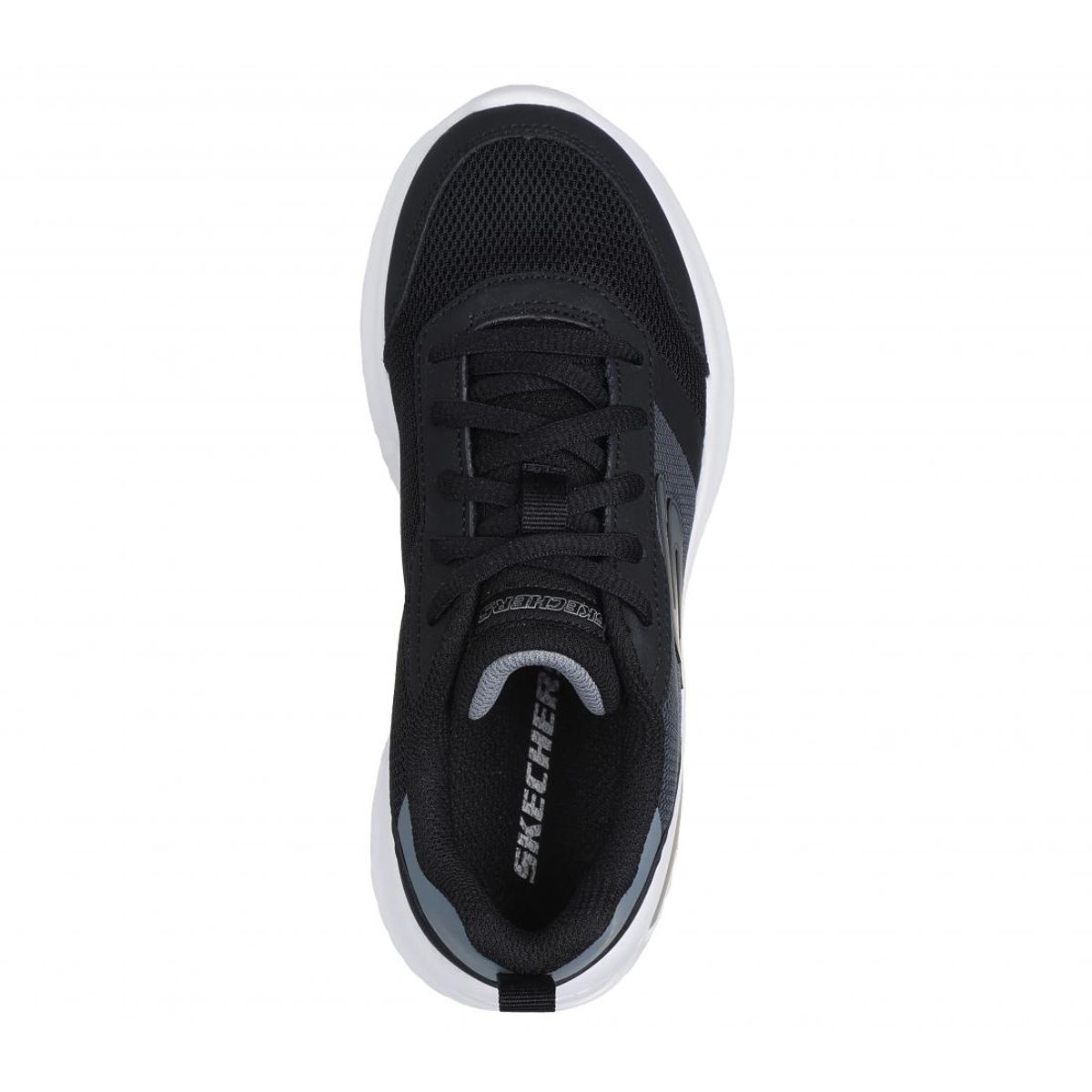 SKECHERS - Zapatilla Niño Bounder-Tech Negro Skechers