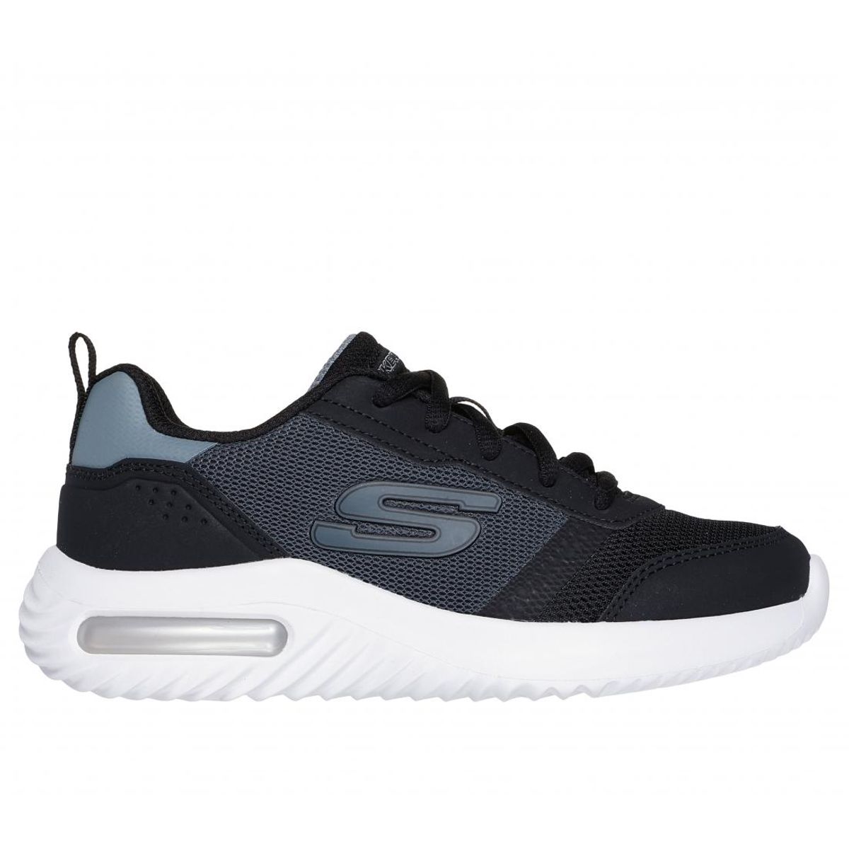SKECHERS - Zapatilla Niño Bounder-Tech Negro Skechers