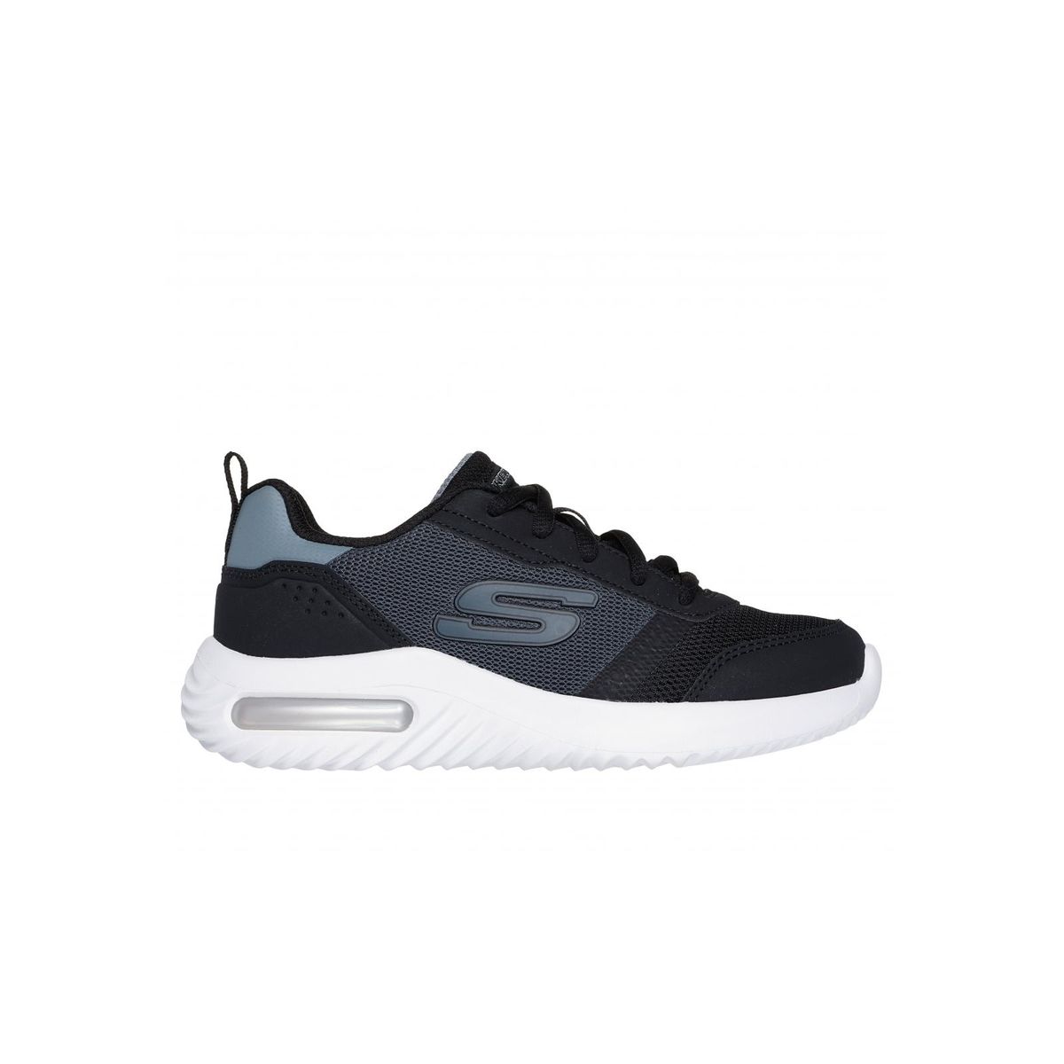 SKECHERS - Zapatilla Niño Bounder-Tech Negro Skechers