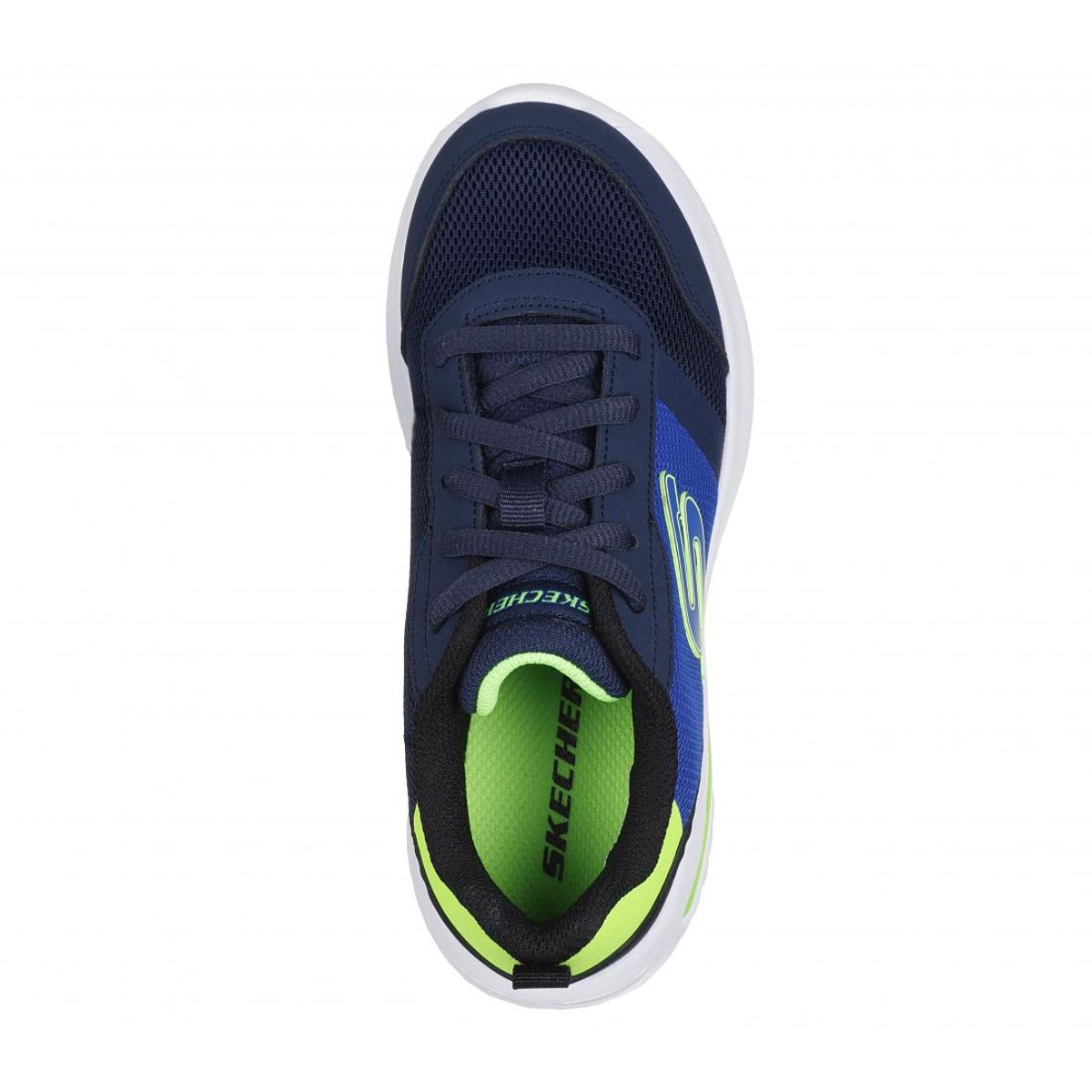 SKECHERS - Zapatilla Niño Bounder-Tech Azul Skechers