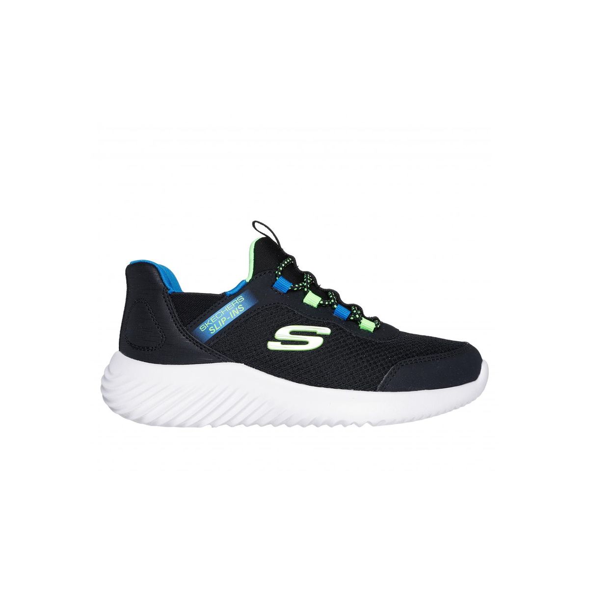 SKECHERS - Zapatilla Niño Skechers Slip-ins: Bounder Negro