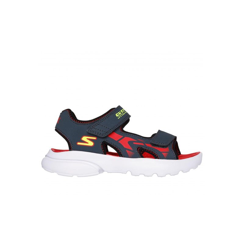 SKECHERS - Sandalia Niño Razor Splash Aqua Buddies Gris Skechers
