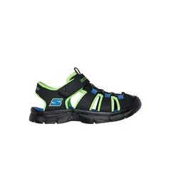 SKECHERS - Sandalia Niño Relix Valdex Negro