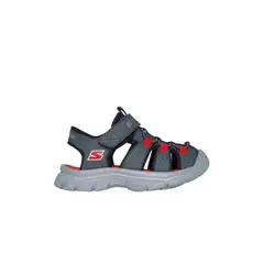 SKECHERS - Sandalia Niño Relix Valdex Gris I