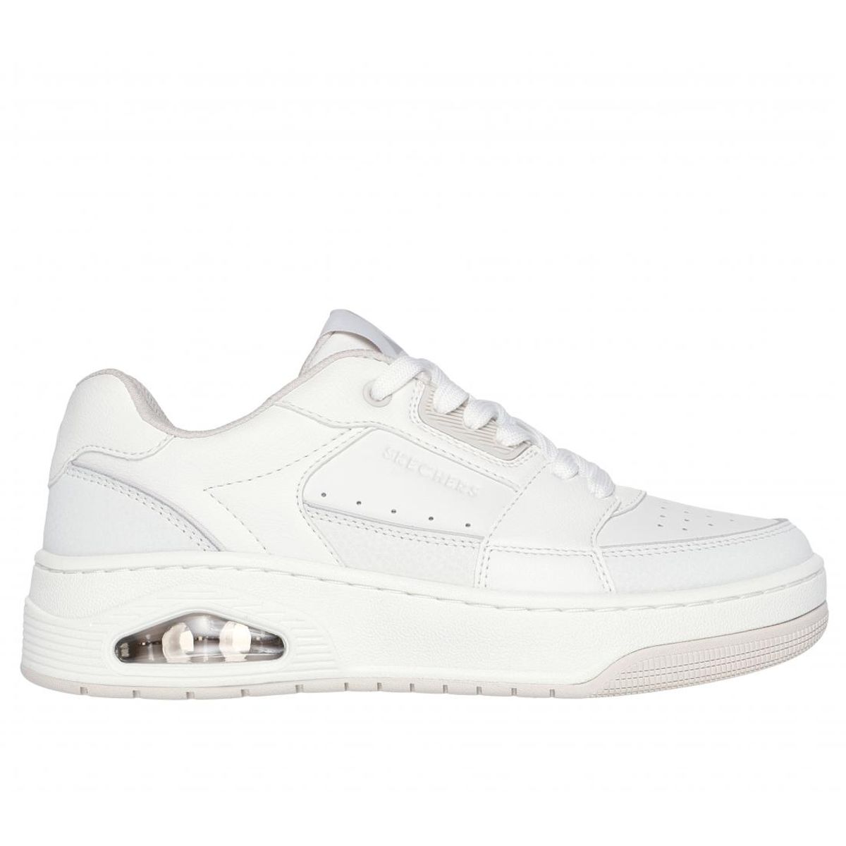 SKECHERS - Zapatilla Mujer Uno Court Courted Style Blanco Skechers