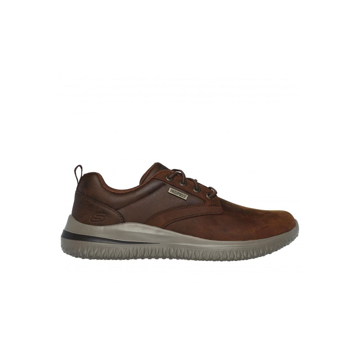 SKECHERS - Zapato Hombre Delson 3.0 Glavine Café B Skechers