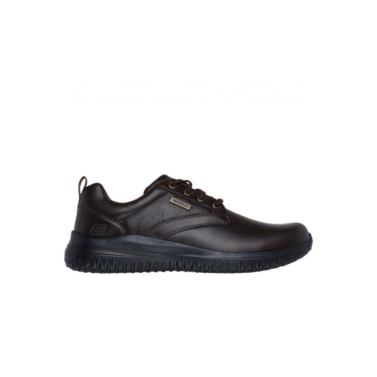 SKECHERS - Zapato Hombre Delson 3.0 Glavine Café Skechers
