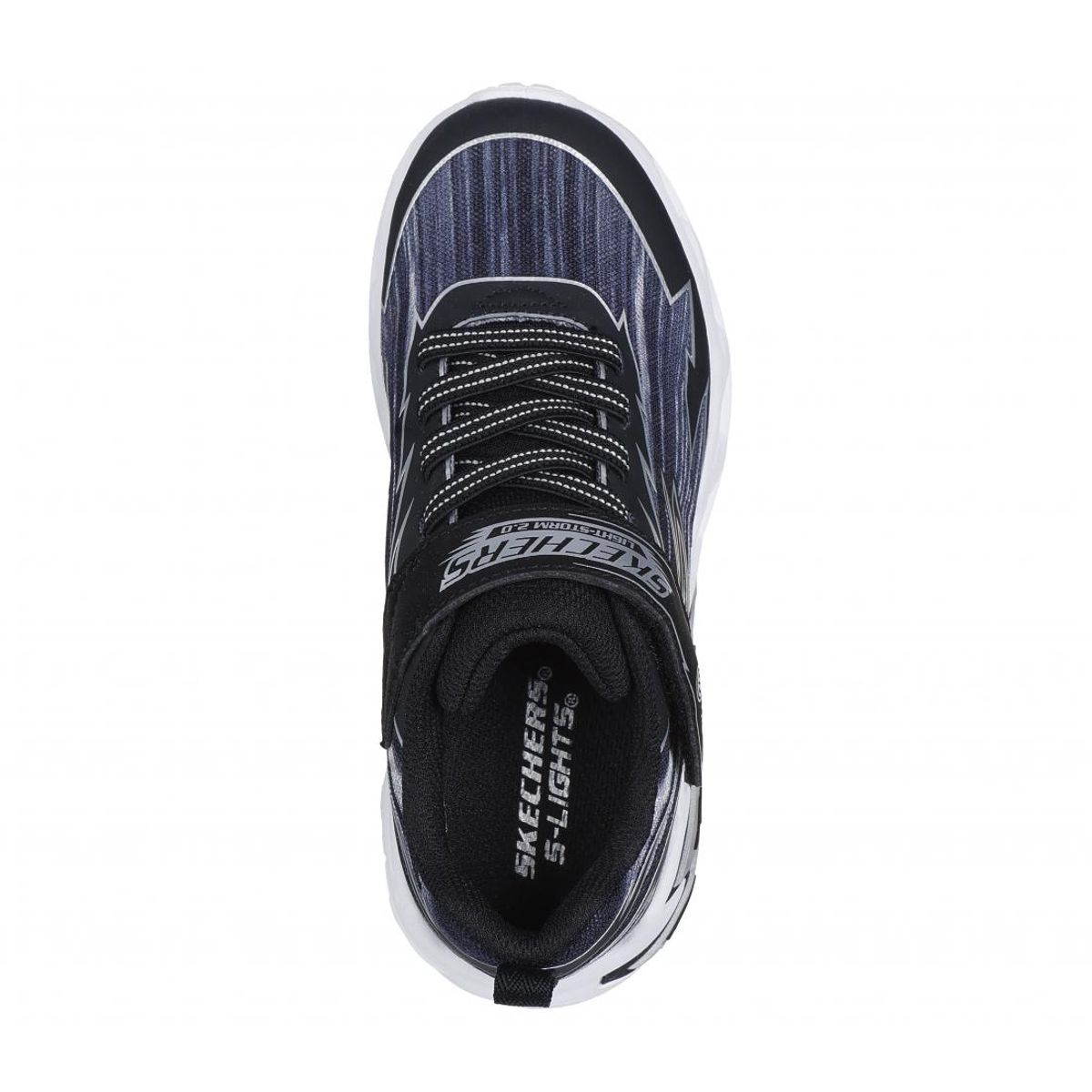 SKECHERS - Zapatilla Niño Light Storm 2.0 Bolt-Brights Negra Skechers