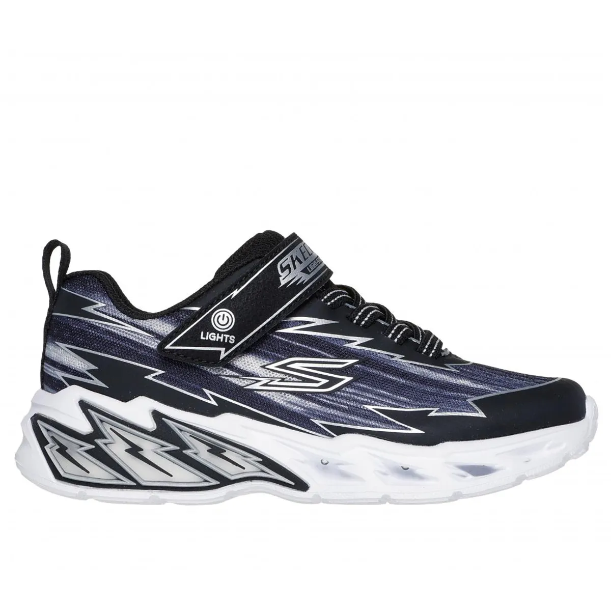 SKECHERS - Zapatilla Niño Light Storm 2.0 Bolt-Brights Negra Skechers