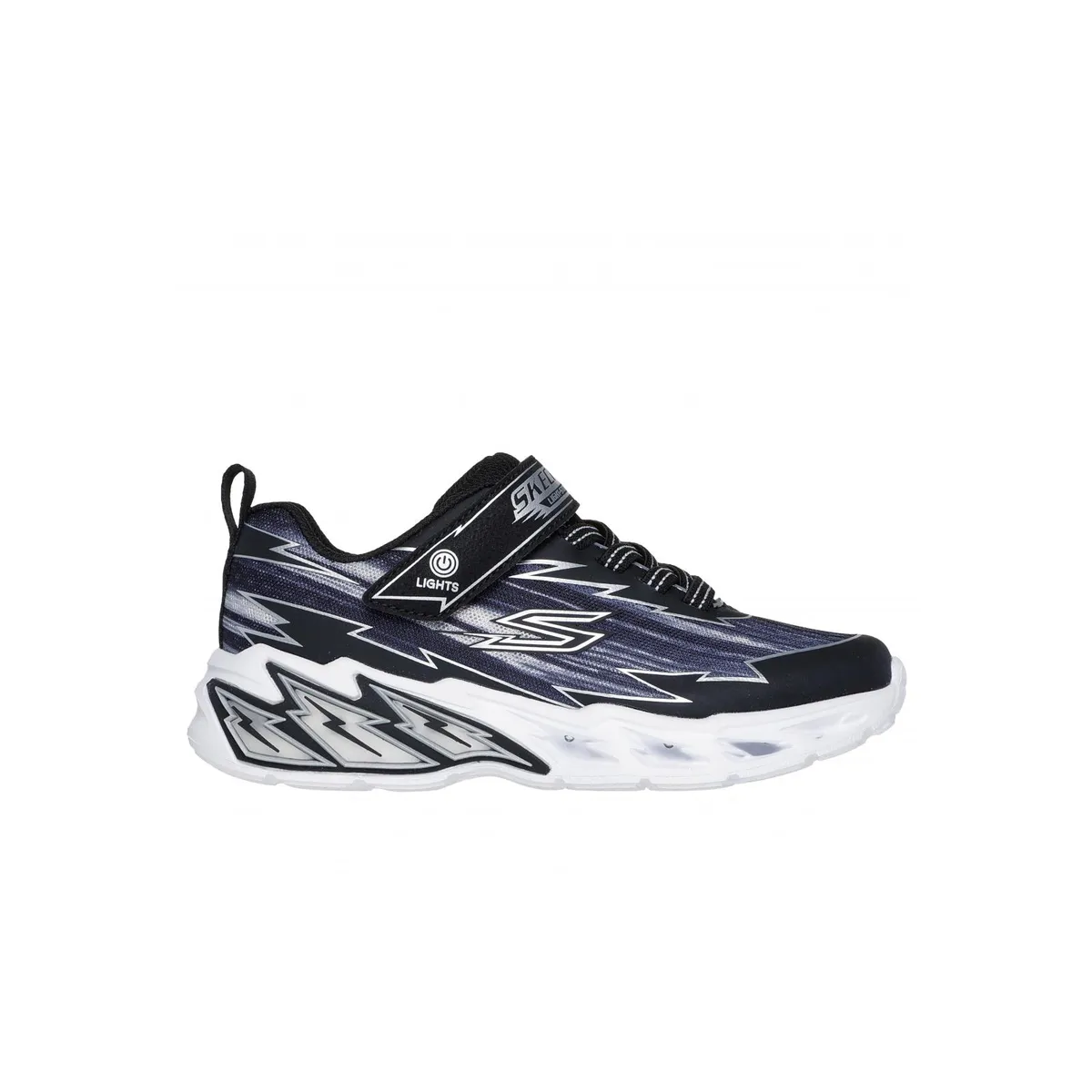 SKECHERS - Zapatilla Niño Light Storm 2.0 Bolt-Brights Negra Skechers