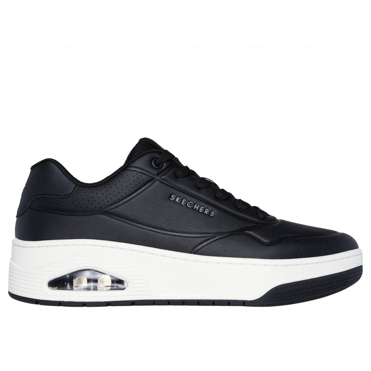 SKECHERS - Zapatilla Hombre Uno Court Negro Skechers