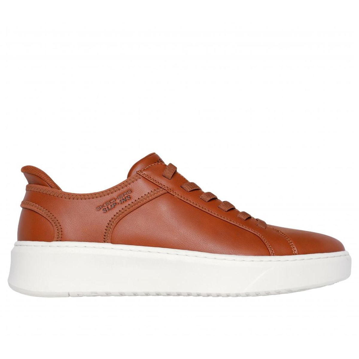 SKECHERS - Zapatilla Hombre Skechers Slip-ins: Court Break Café