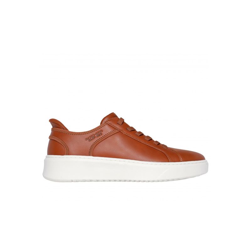 SKECHERS - Zapatilla Hombre Skechers Slip-ins: Court Break Café