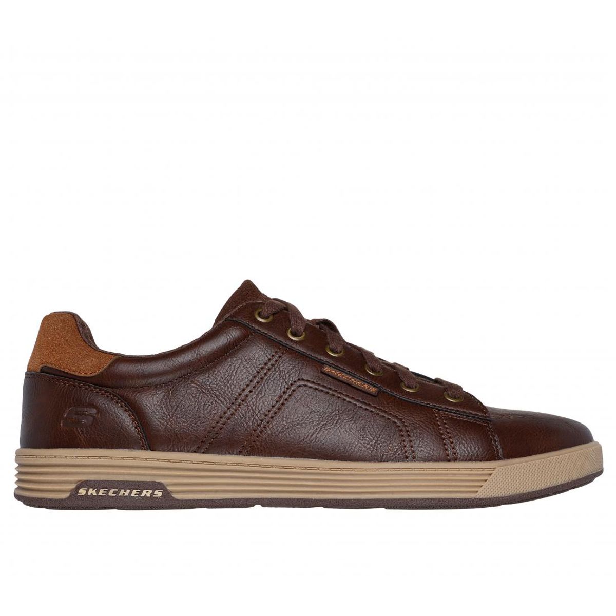 SKECHERS - Zapato Hombre Cavell Hensley Café A Skechers