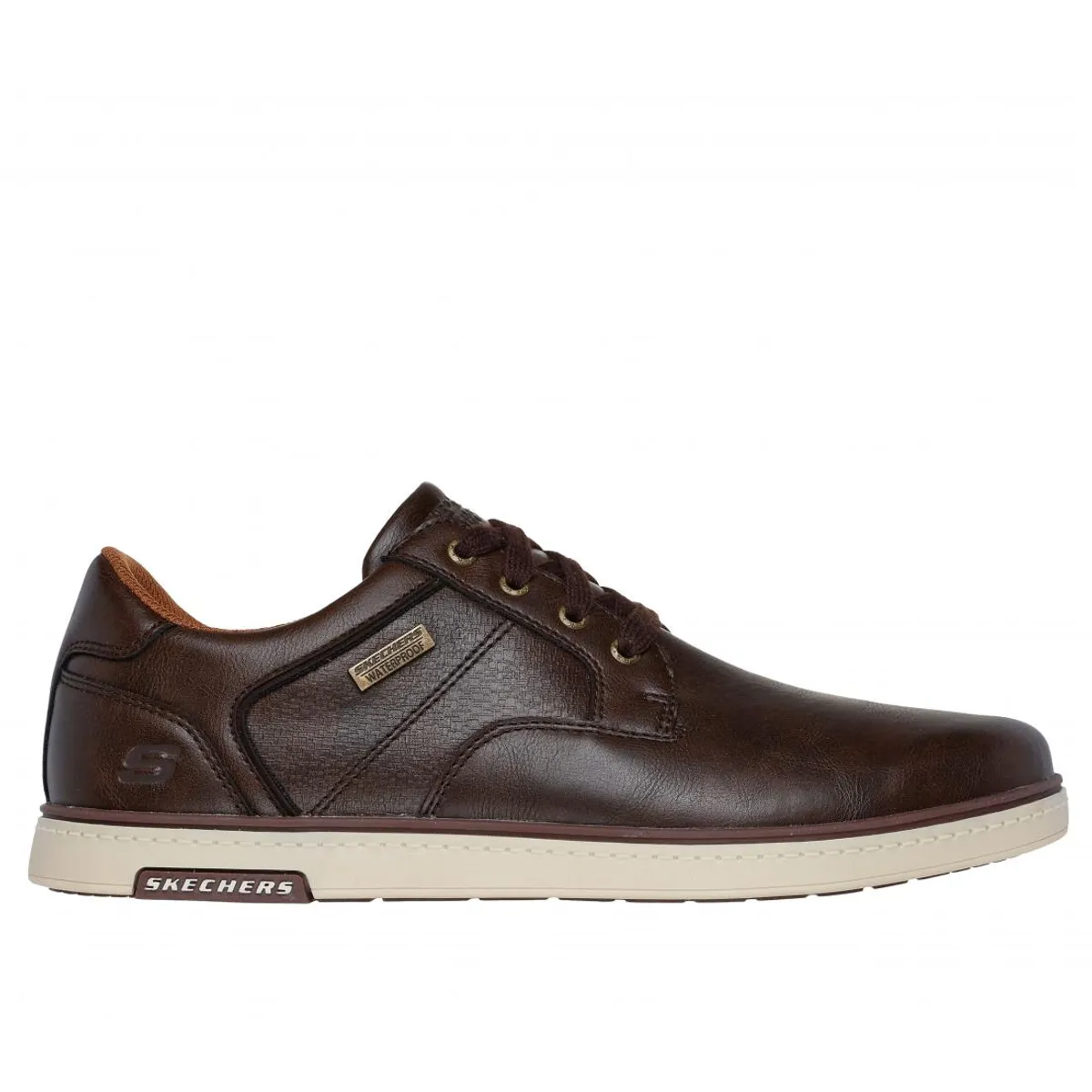 SKECHERS - Zapato Hombre Haney Ritter Café A Skechers