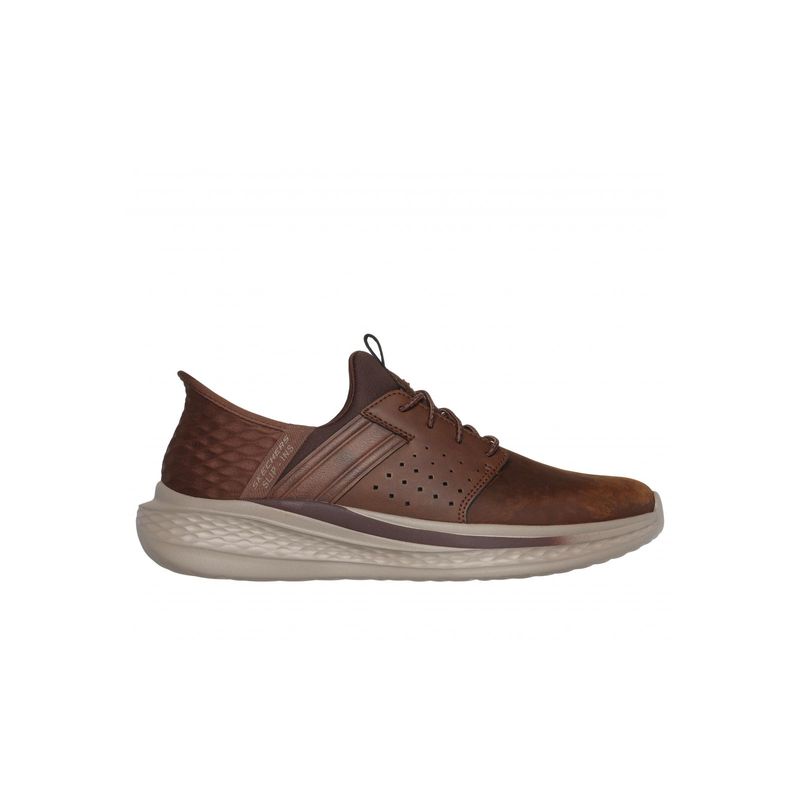 SKECHERS - Zapato Hombre Skechers Slip-ins: Slade A Café