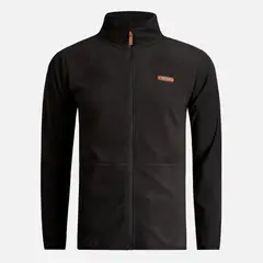 LIPPI - Poleron Teen Boy Stripes Nano-F Full Zip Negro