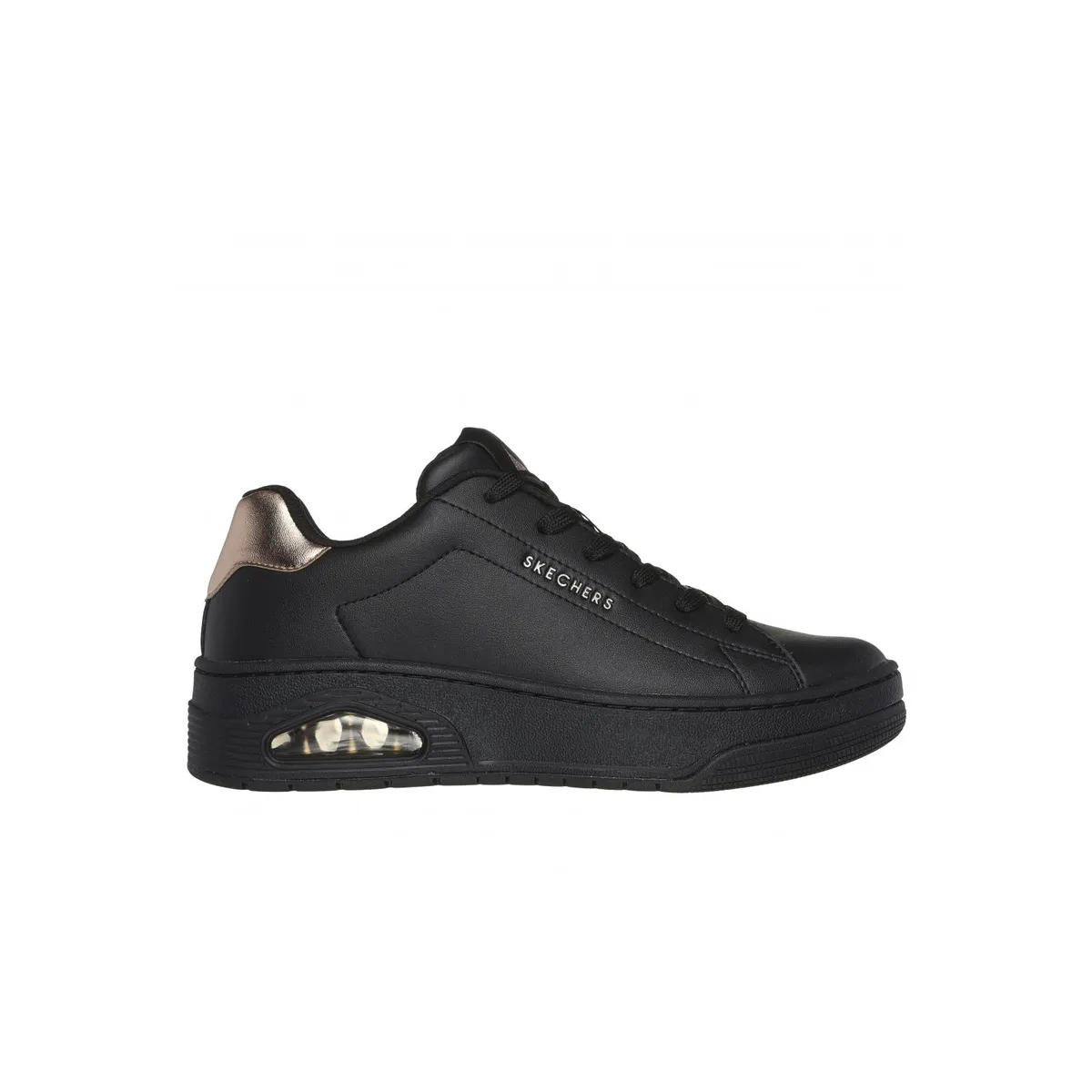 SKECHERS - Zapatilla Mujer Uno Court Courted Air Negro Skechers