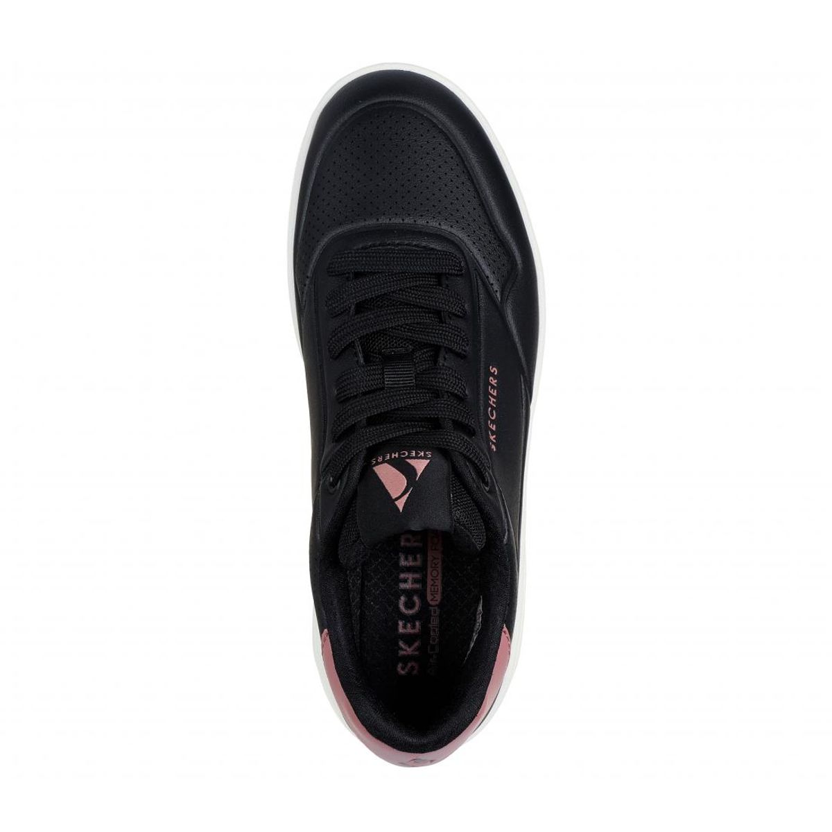 SKECHERS - Zapatilla Mujer Uno Court Fast Break Negro Skechers