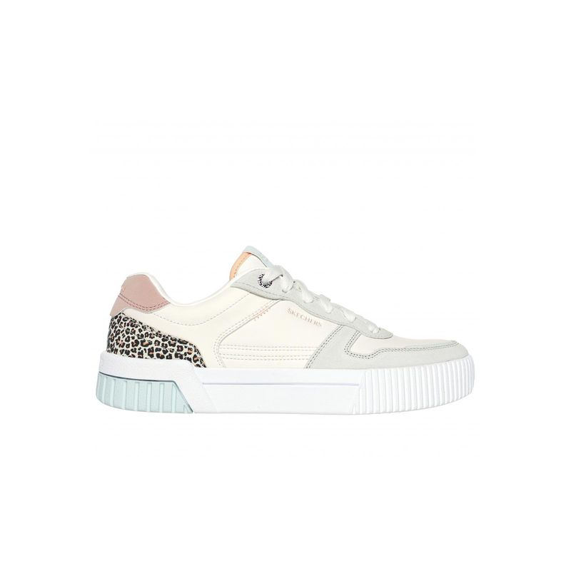 SKECHERS - Zapatilla Mujer Jade Feline Instinct Beige Skechers