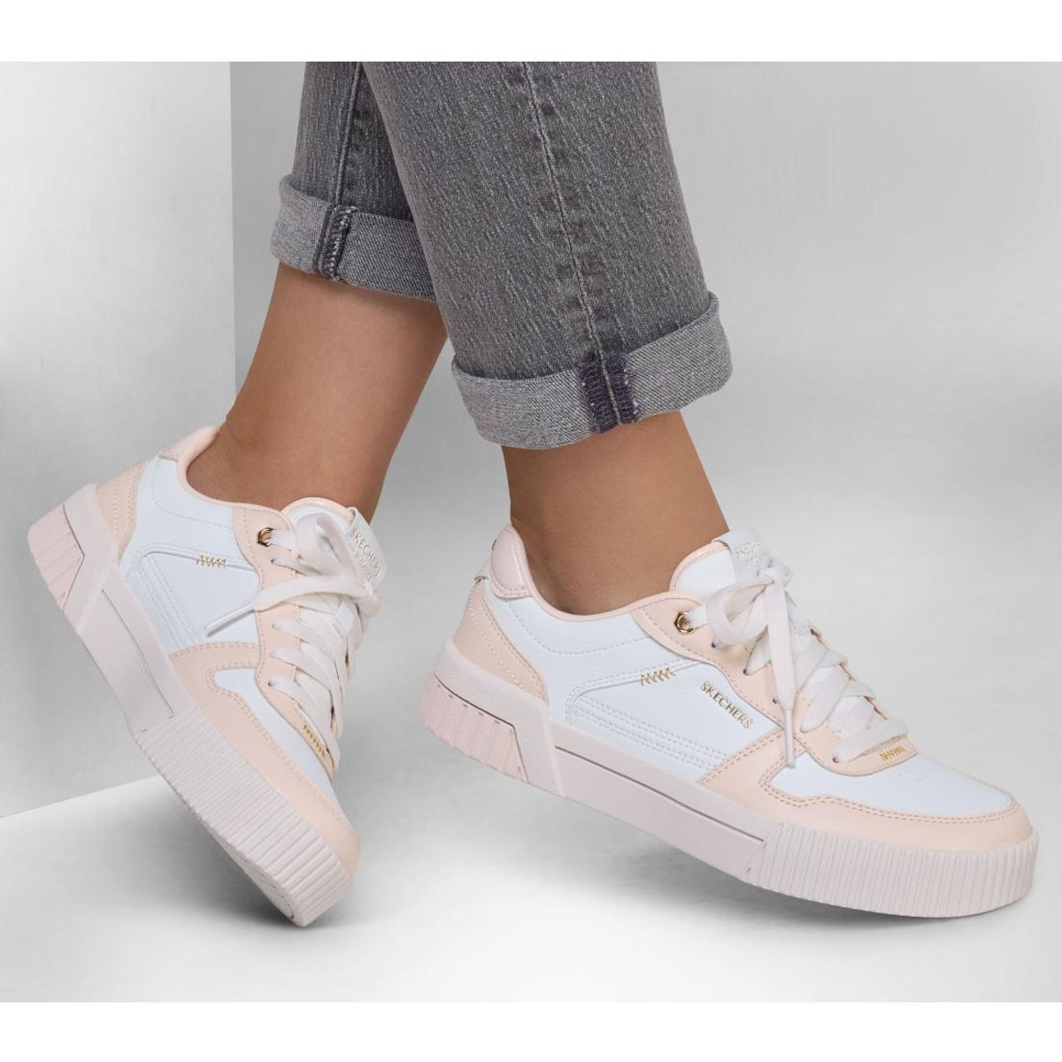 SKECHERS - Zapatilla Mujer Jade Best In Class Blanco Skechers