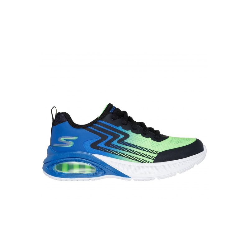 SKECHERS - Zapatilla Niño Microspec Max Advance Vadieno Negra Skechers