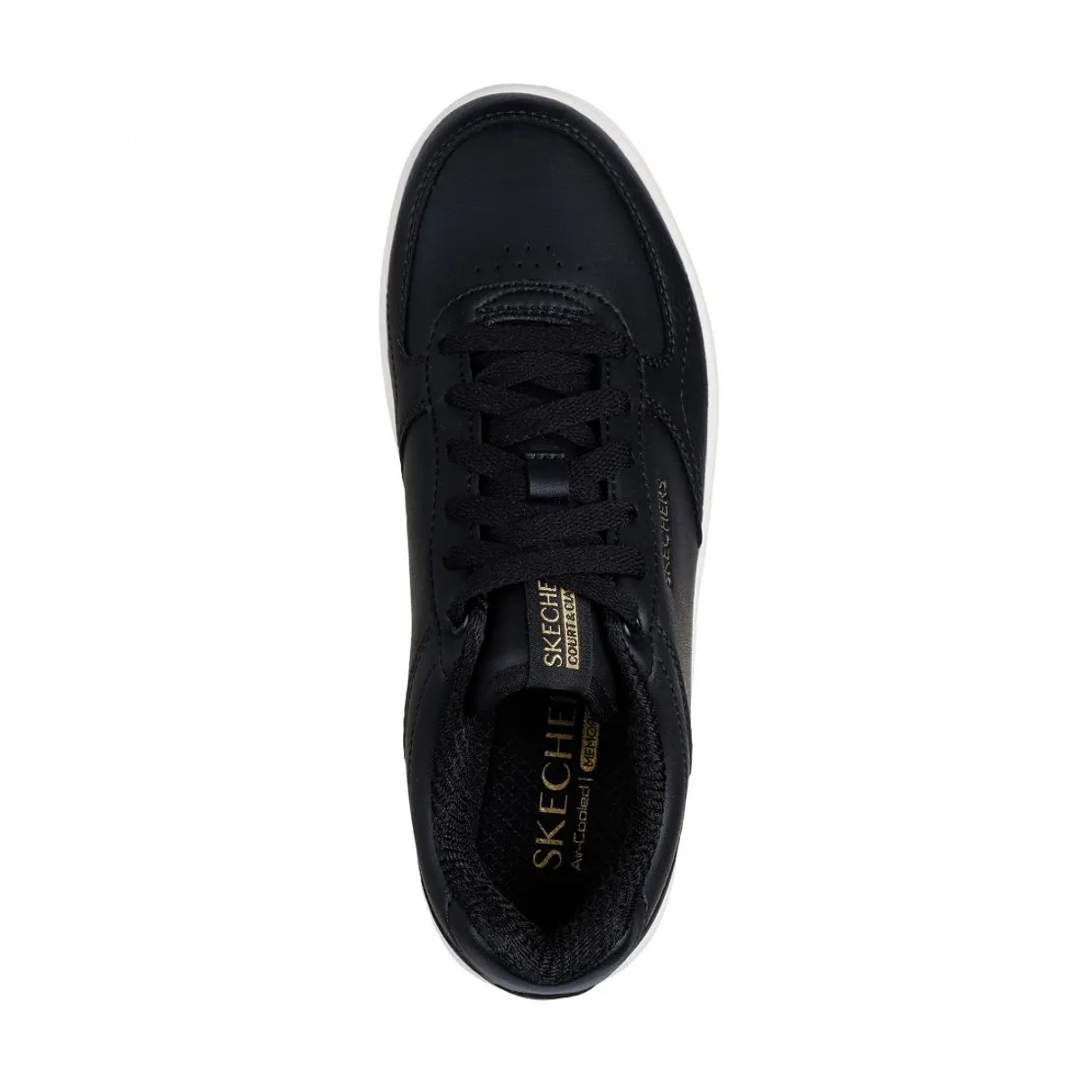 SKECHERS - Zapatilla Mujer Sport Court 2.0 Core Essential Negro Skechers