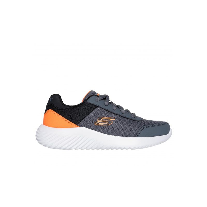 SKECHERS - Zapatilla Niño Bounder Drezic Gris Skechers