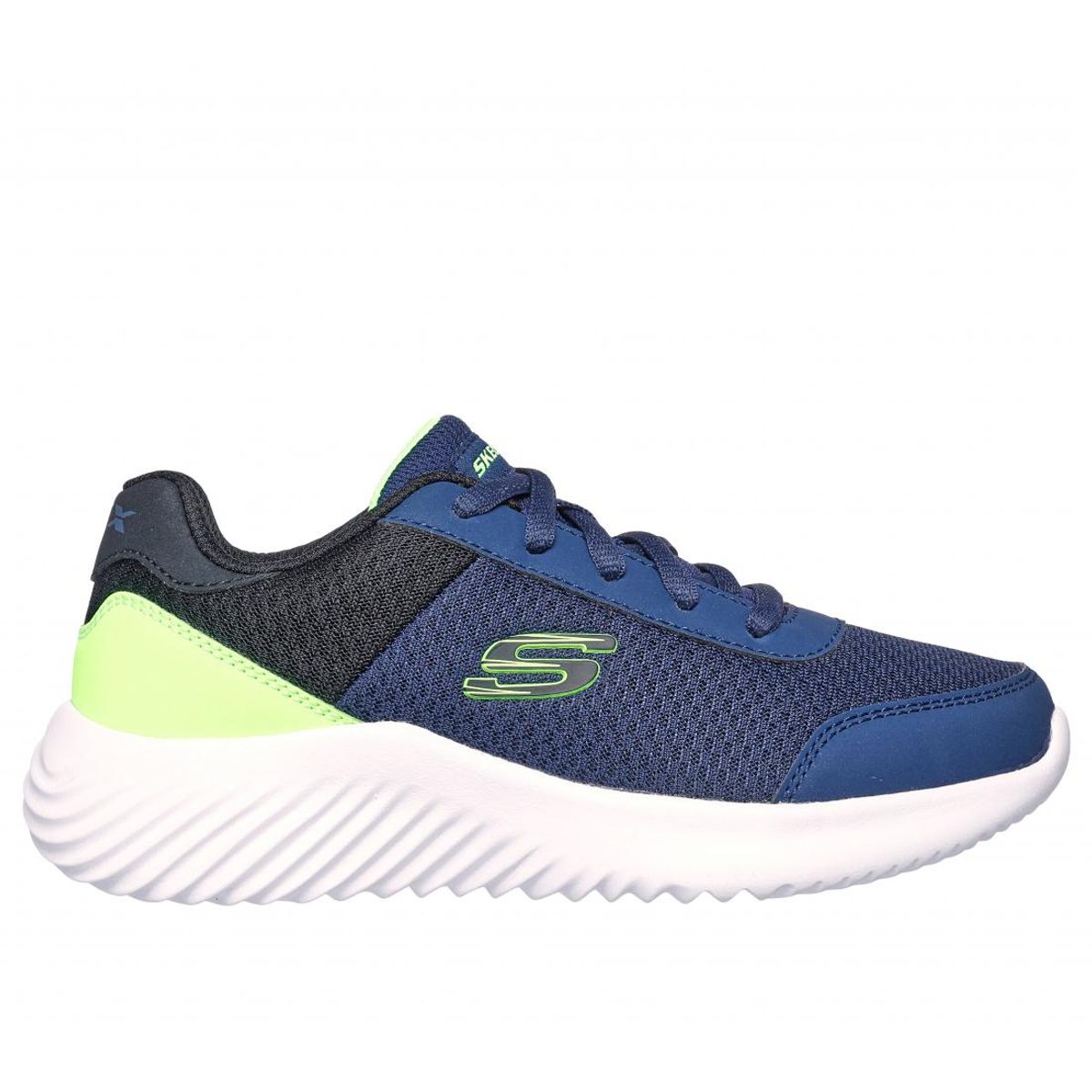SKECHERS - Zapatilla Niño Bounder Drezic Azul Skechers