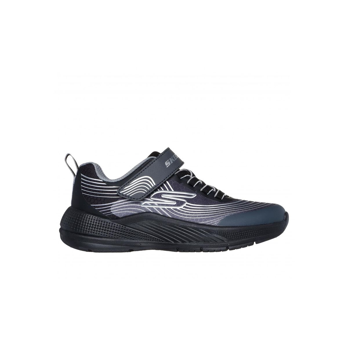SKECHERS - Zapatilla Niño Microspec Advance Negra Skechers