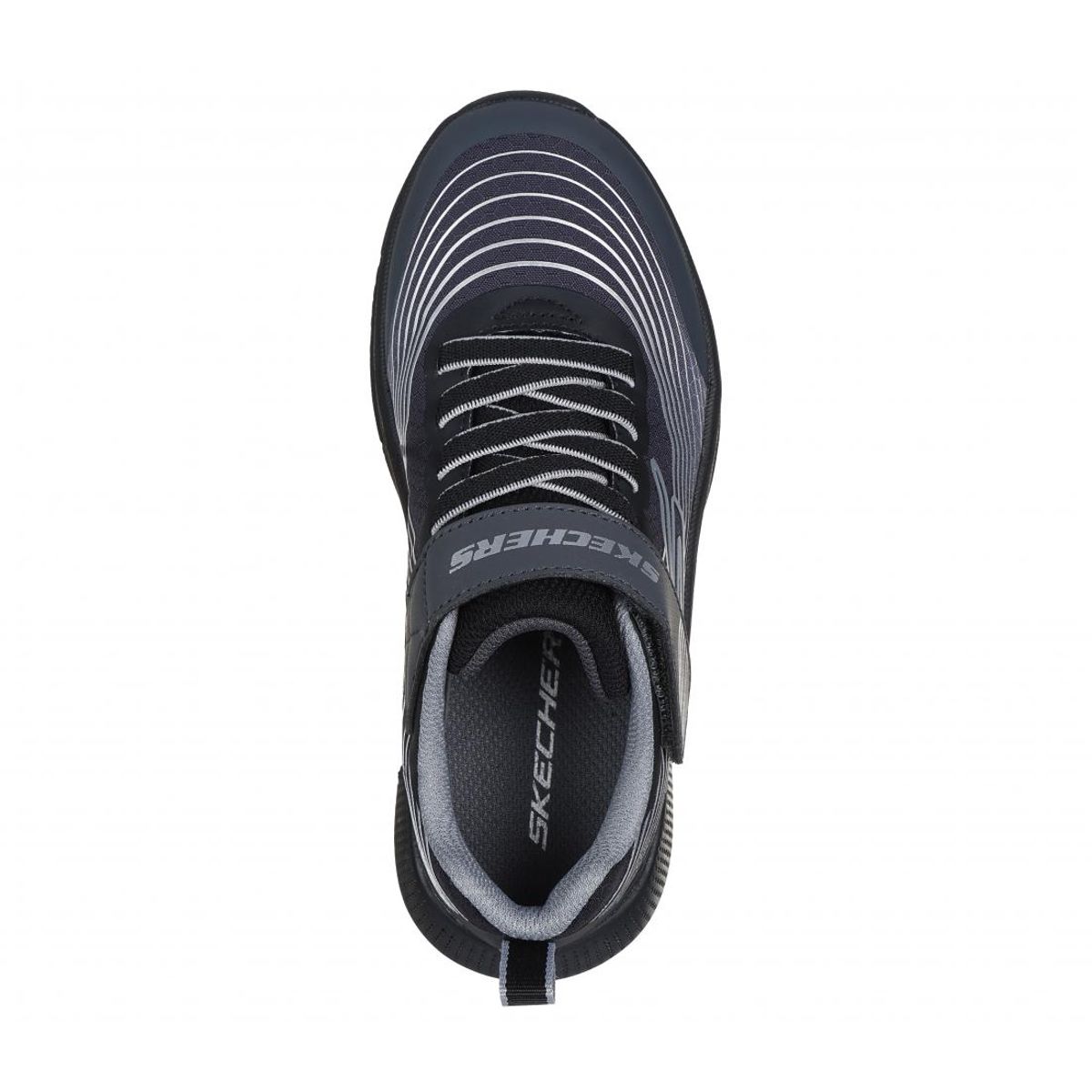 SKECHERS - Zapatilla Niño Microspec Advance Negra Skechers