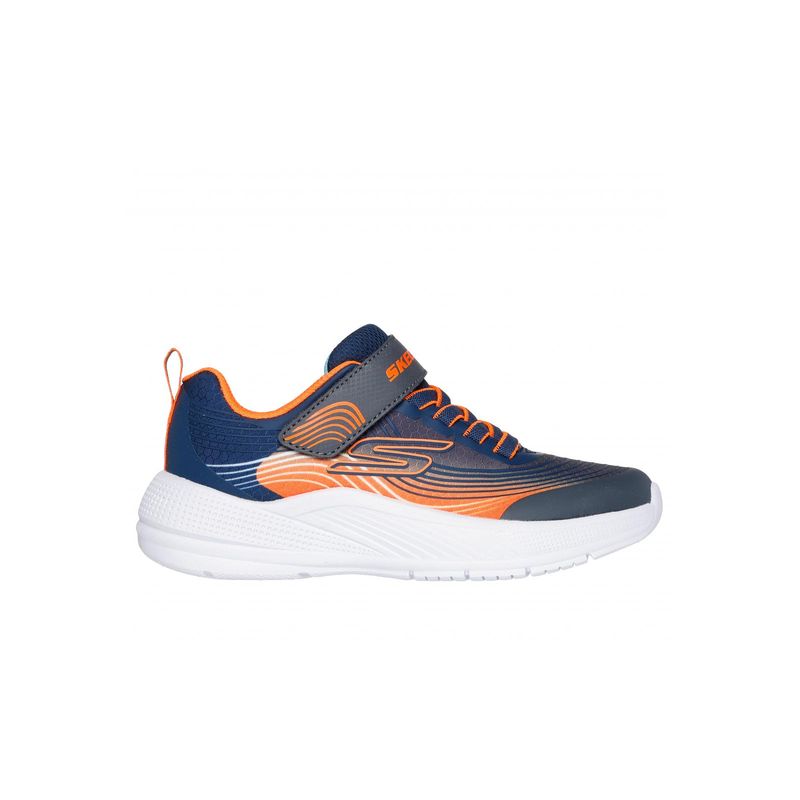 SKECHERS - Zapatilla Niño Microspec Advance Navy Skechers