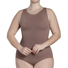 MONARCH - Body Sin Manga Escote Ojal Sienna