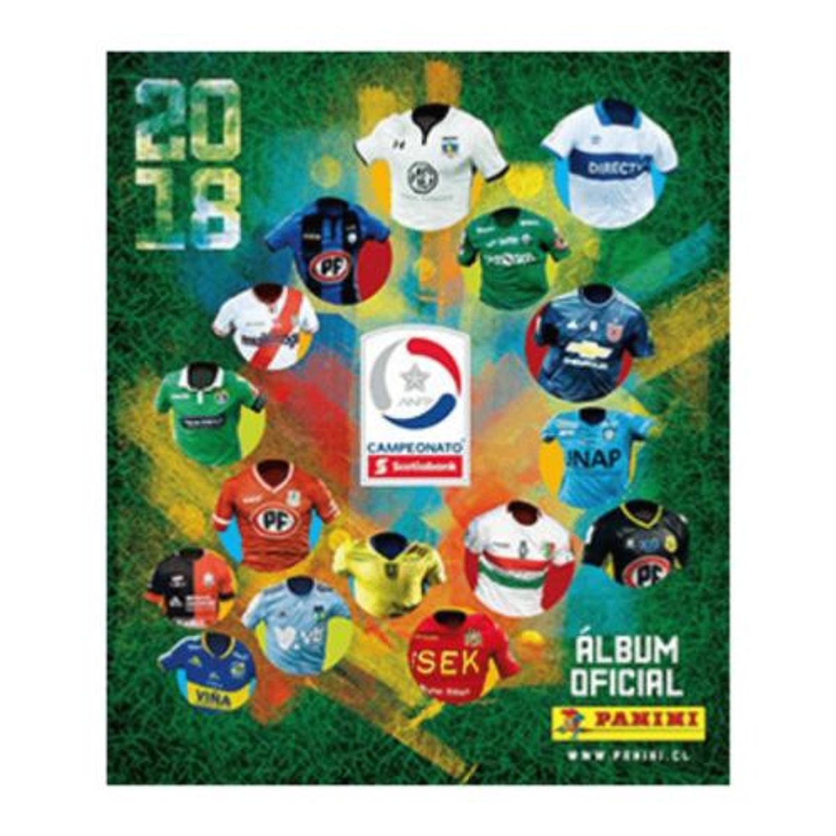 PANINI - ALBUM CAMPEONATO NACIONAL SCOTIABANK 2018 COMPLETO A PEGAR