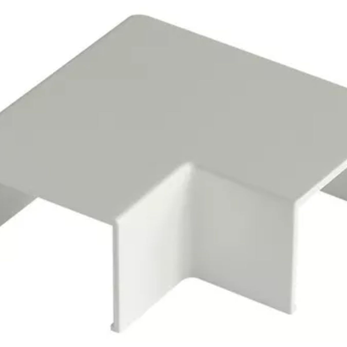 GENERICO - Curva 90 Grados Para Canaleta Eléctrica 20x10mm Pack 10und