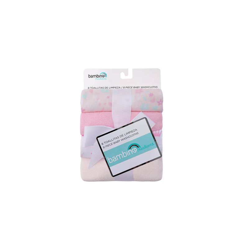 BAMBINO - Toallitas De Limpieza Para Bebés Bambino Rosa Flores