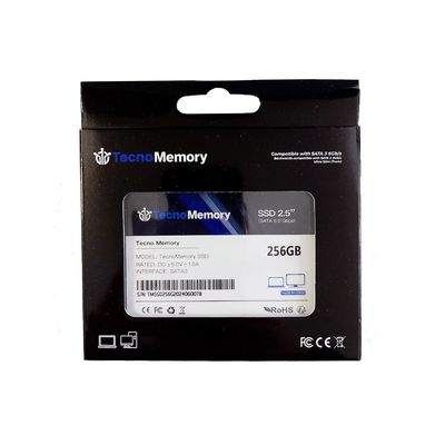 Imagen 2 del producto Tecnomemory SATA3 256GB SSD R520/W420