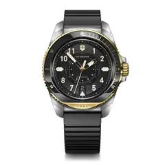 VICTORINOX - Reloj Journey 1884 correa caucho dial negro