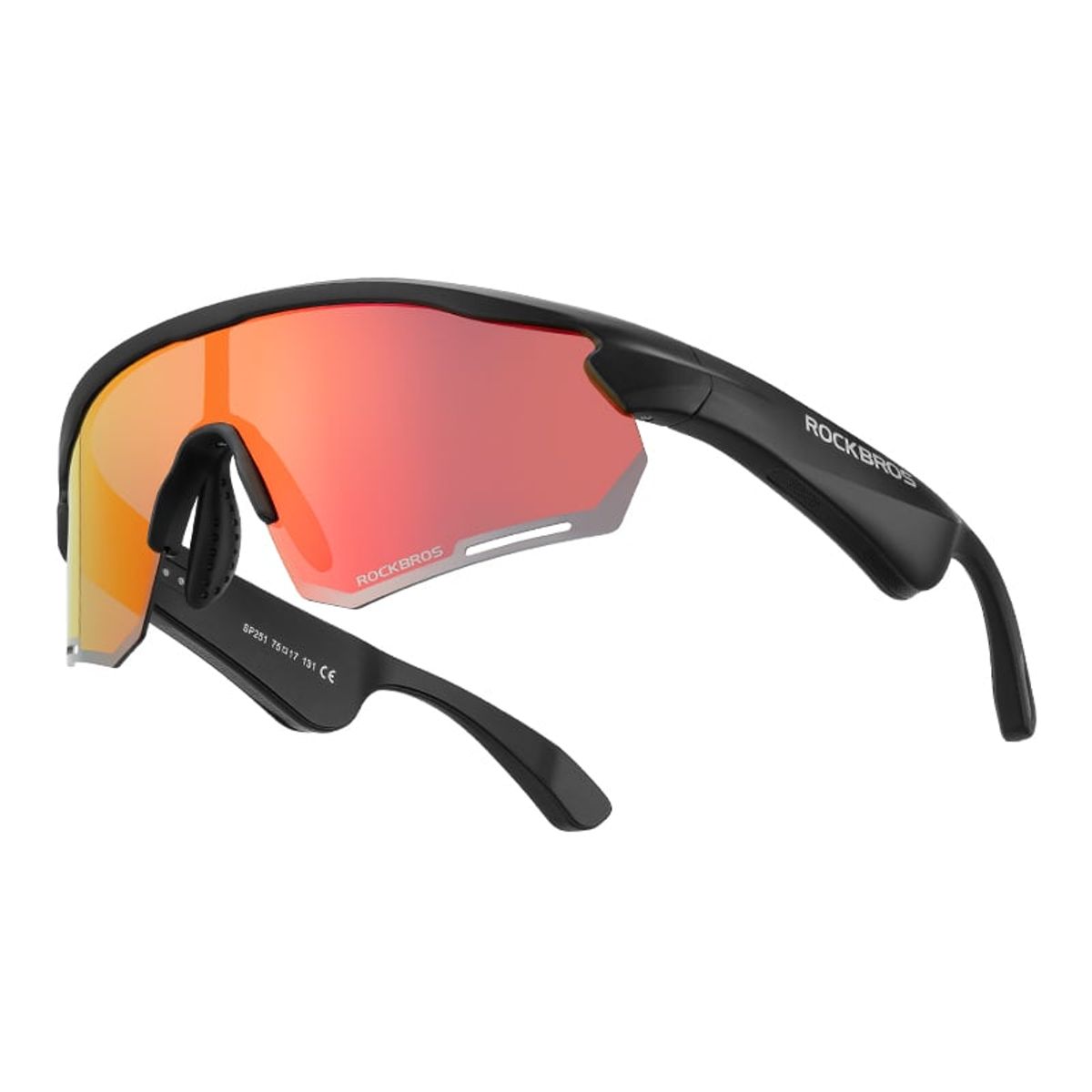 ROCKBROS - Lentes de ciclismo bluetooth polarizado TAC Rockbros SP251