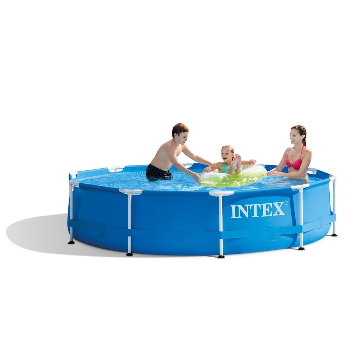 INTEX - Piscina Estructural Redonda INTEX Metal Frame, 305 x 76 cm, 4.485L