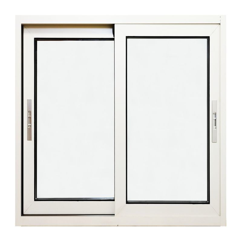 CASTLETEC - Ventana corredera termopanel aluminio RPT vidrio Templado 120x120cm