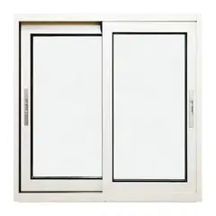 CASTLETEC - Ventana corredera termopanel aluminio RPT vidrio Templado 120x120cm